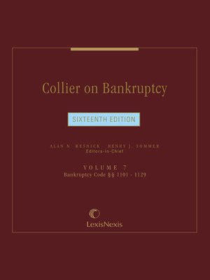 cover image of Collier on Bankruptcy
